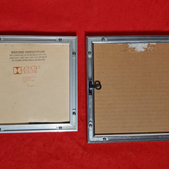 2 PC "William Eagan" The Golfer 1977 & The Graduate 1978" 2 Framed Wall Pictures - Picture 4 of 4